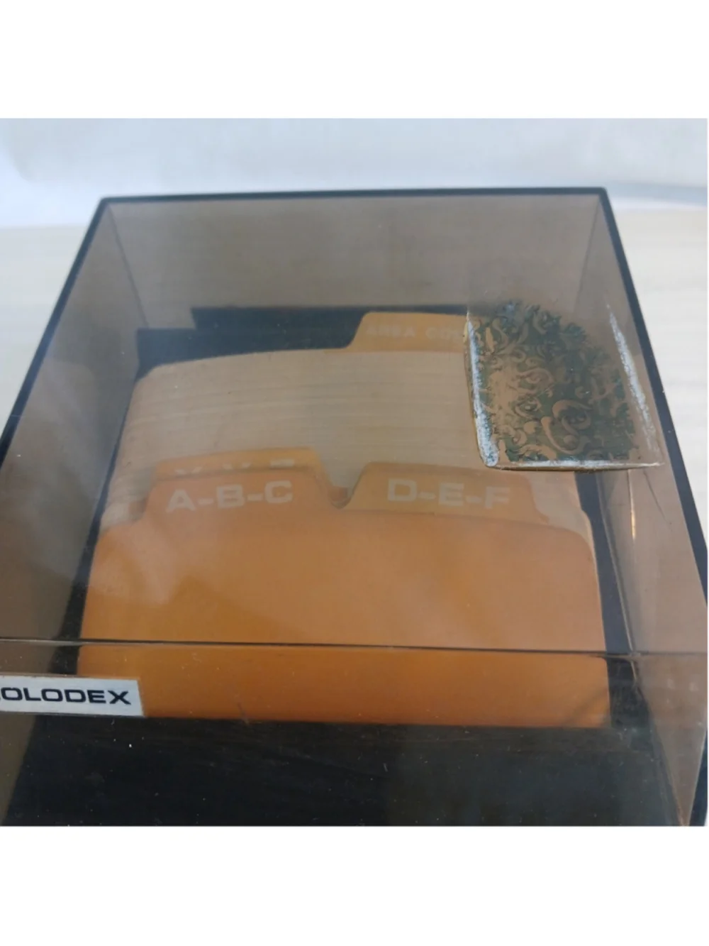 Rolodex Petite S-310 C Vintage Address & Phone Number Card File USA Made
